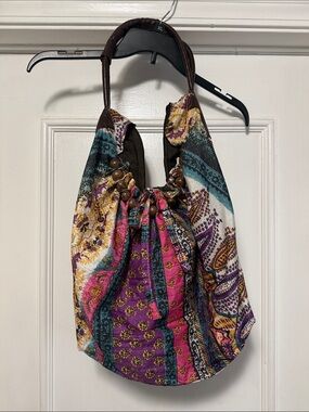Bohemian Multi-Color Printed Hobo Bag Cute!!!!!